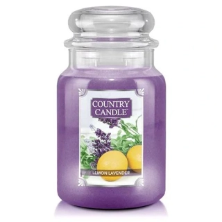 Country Candle vonná svíčka Lemon Lavender 680 g
