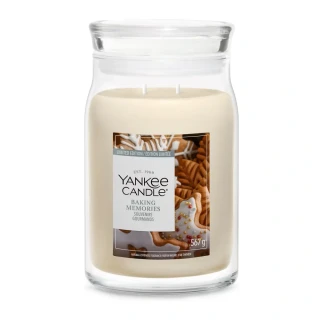 Yankee Candle Signature velká vonná svíčka Baking Memories 567 g